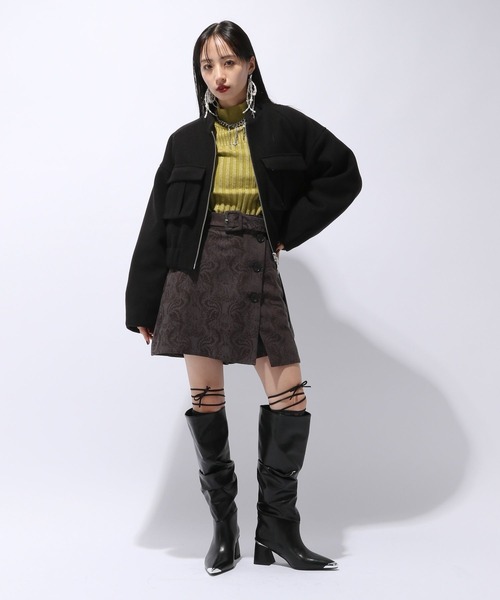 HARE（ハレ） ブーツ メタルラインロングブーツ(HARE) レディース