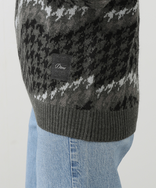 ニット セーター 「Dime/ダイム」 DSTOOTH KNIT レディース : ZOZOTOWN