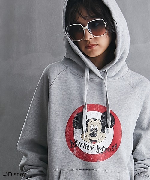 Disney（ディズニー） パーカー 「大きいサイズ」綿100％ミッキー