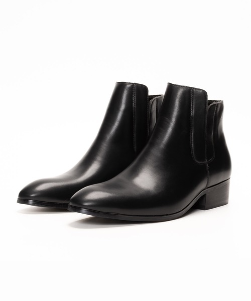 SVEC（シュベック） ブーツ アシンメトリー サイドゴア チェルシー