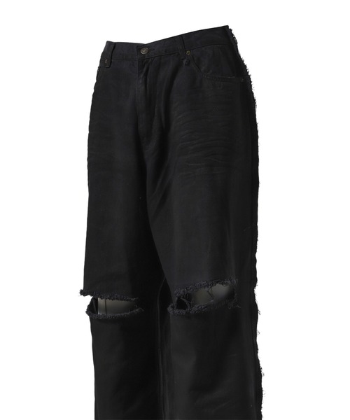 PROJECT GR ジーンズ TWO FACED DENIM PANTS メンズ レディース