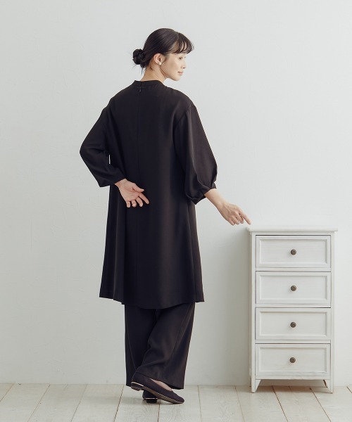 Neina セットアップ 「喪服・礼服」「Neina」洗える防しわタック