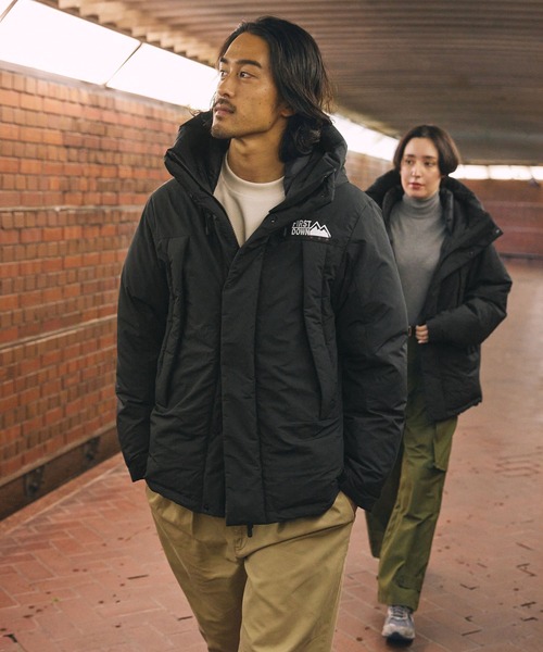 FIRST DOWN（ファーストダウン） ダウンジャケット ダウン パネル