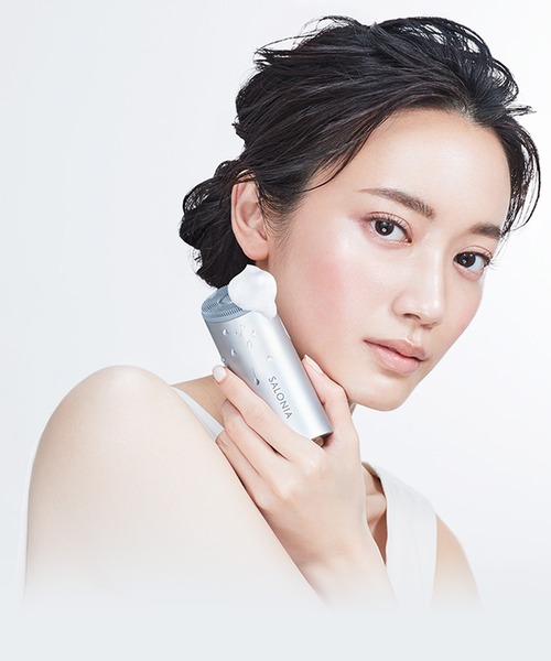 SALONIA（サロニア） イオンフェイシャルブラシ エクストラクリーミー