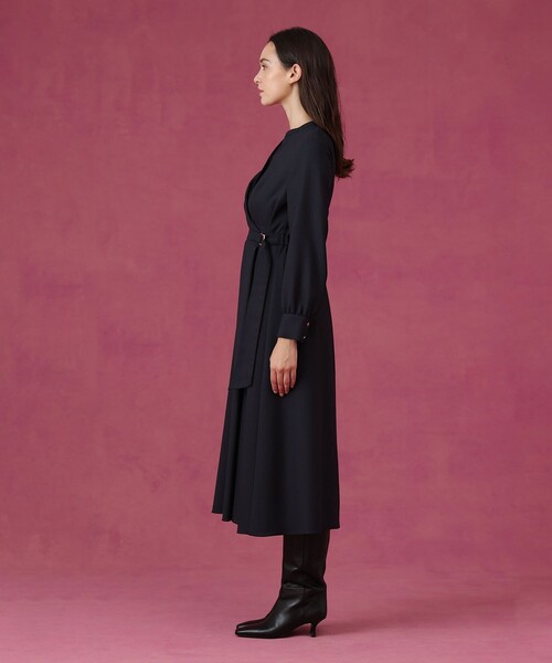 ANAYI（アナイ） ワンピース ウールジョーゼットカシュ ワンピース