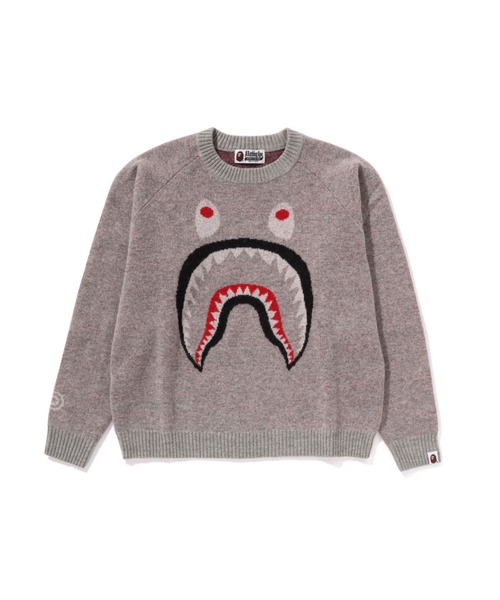 A BATHING APE（アベイシングエイプ） ニット セーター SHARK WOOL MIX