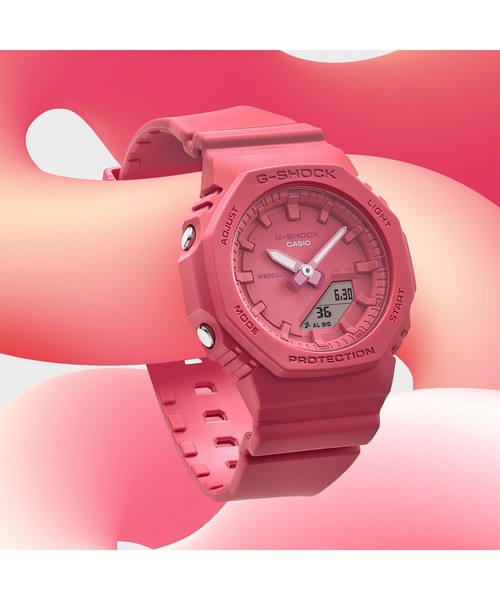 G-SHOCK 「G-SHOCK」 デジタル腕時計 FREE ピンク レディース