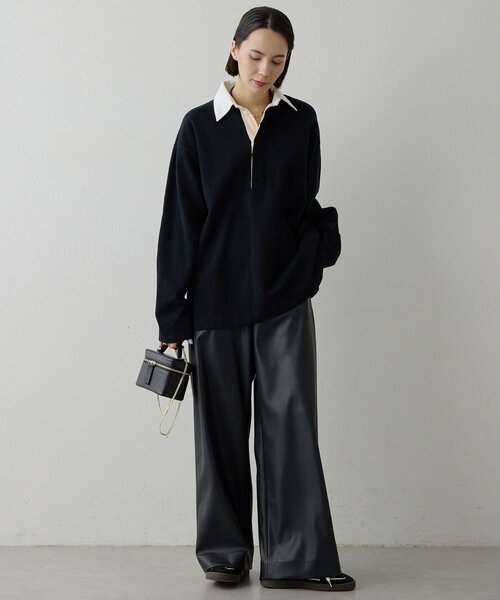 Whim Gazette（ウィム ガゼット） tシャツ 刺繍ラガーシャツ