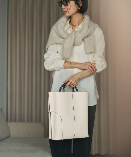 E'POR（エポール） トートバッグ 「E'POR」BAMBOO BAG Large「通勤