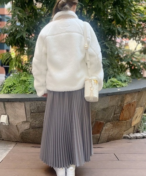 LACOSTE（ラコステ） スカート ウエストボーダープリーツスカート