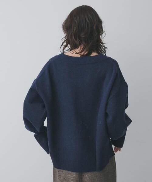 SENSE OF PLACE by URBAN RESEARCH ニット セーター 「洗濯可」サイド