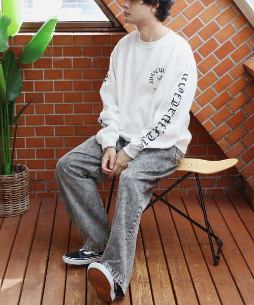 8 トレーナー スウェット ロゴプリントトレーナー メンズ レディース