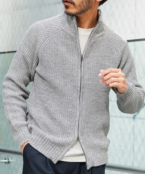 JIGGYS SHOP（ジギーズショップ） セーター ニット あぜ編み ダブル