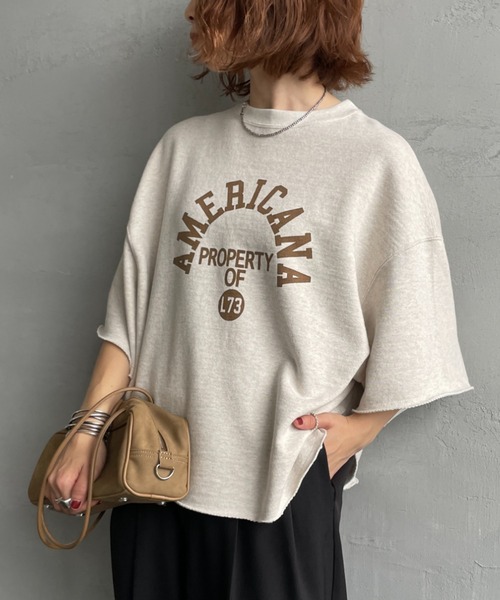 AMERICANA（アメリカーナ） トレーナー スウェット 別注 カレッジ