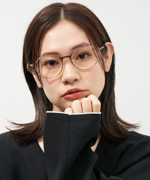 Zoff（ゾフ） 伊達メガネ メガネ 眼鏡 ボストン型 メガネ｜クリア