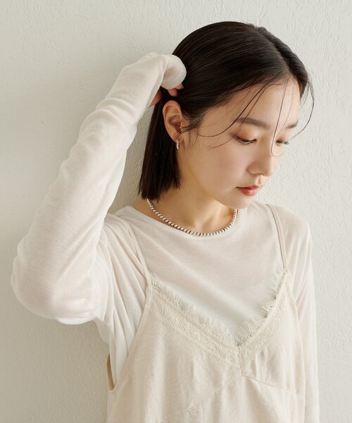 Omekashi（オメカシ） キャミソール レースキャミチュニック