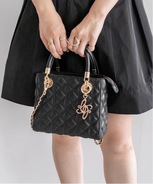 RANDA（ランダ） ハンドバッグ 2WAYキルティングバッグ : ZOZOTOWN