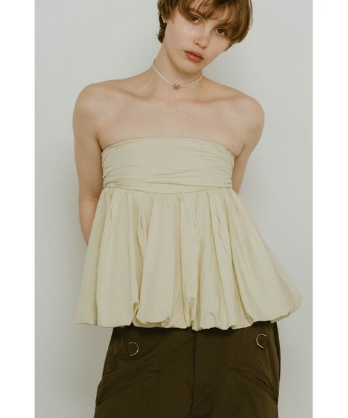 Knuth Marf（クヌースマーフ） ブラウス シャツ 2way peplum tops