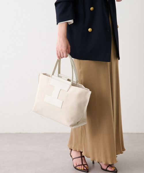 IACUCCI（イアクッチ） ハンドバッグ FREE ライトグレー レディース