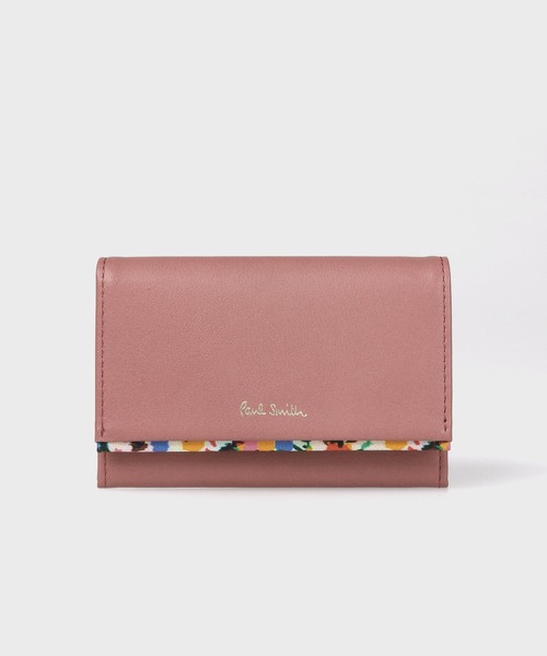 Paul Smith（ポール・スミス） 名刺入れ マーガレットプリントトリム