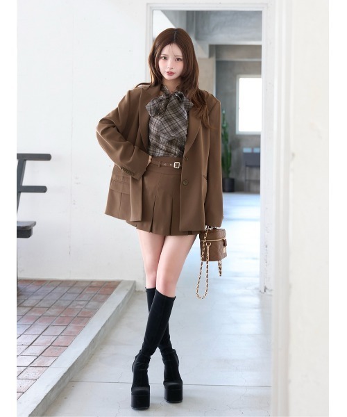 Darich（ダーリッチ） ブラウス シャツ シアーパフショルブラウス