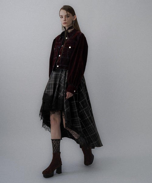 HARE（ハレ） ワンピース タータンチェックキャミワンピース(HARE