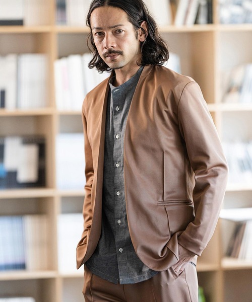 CAMBIO（カンビオ） ジャケット ノーカラージャケット mj8453