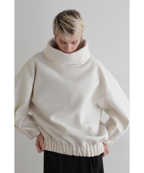 LE PHIL（ル フィル） tシャツ ニードルパンチジャージーハイネック