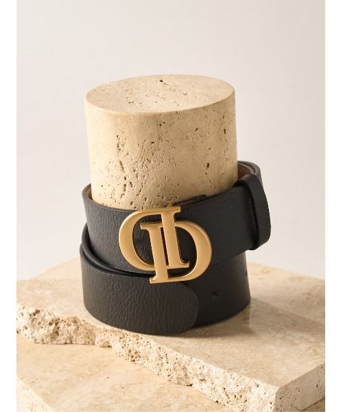 Darich（ダーリッチ） ベルト Dモチーフレザーベルト レディース