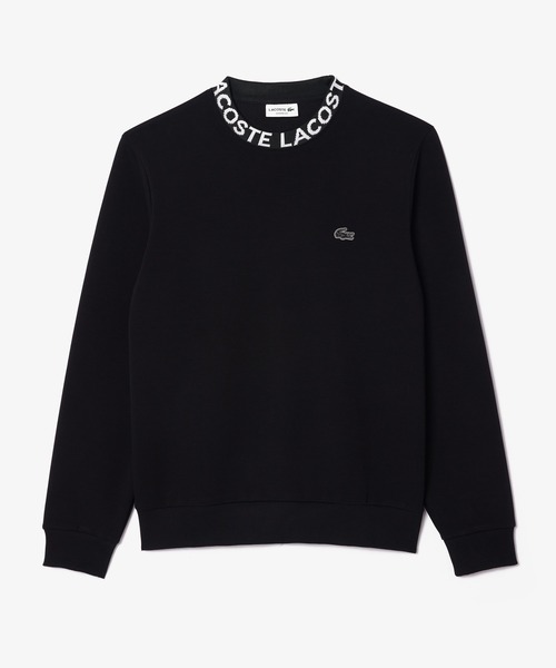 LACOSTE（ラコステ） トレーナー スウェット ネームジャカードモック