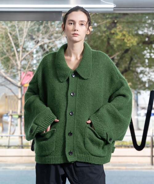 VOAAOV（ヴォアーブ） カーディガン 「VOAAOV」MOHAIR KNIT Blouson