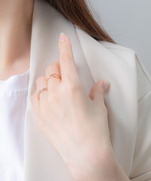 BLOOM（ブルーム） 指輪 リング サージカルステンレス 316L IPピンク