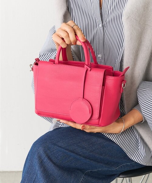 BEARDSLEY（ビアズリー） ハンドバッグ 「本革」ミニハンドバッグ