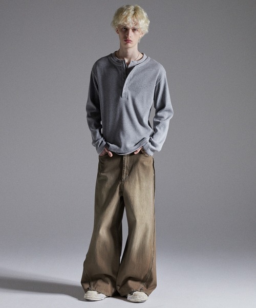 GRANCY ジーンズ 「GRANCY」ZipDesign Buggy DenimPants / ジップ