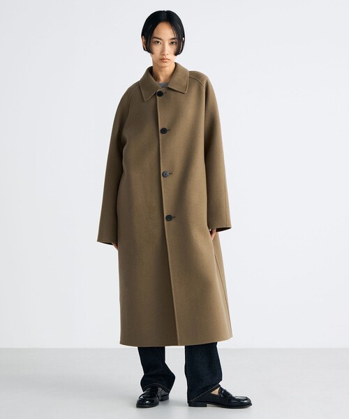 Edition（エディション） ステンカラーコート コート ウールカシミヤ