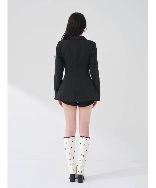 Darich（ダーリッチ） コート アウター パネルデザインシルエットぺ