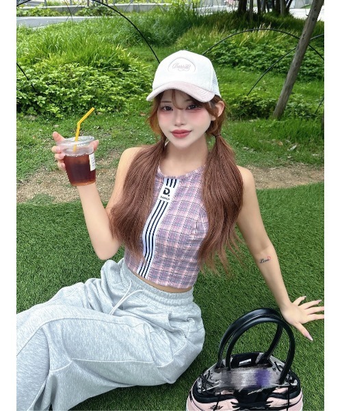 Darich（ダーリッチ） リメイクライクチェックアメスリトップス