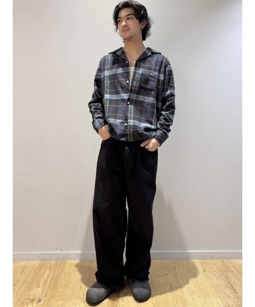 GAP（ギャップ） ジーンズ スーパーバギーデニム ブラック メンズ