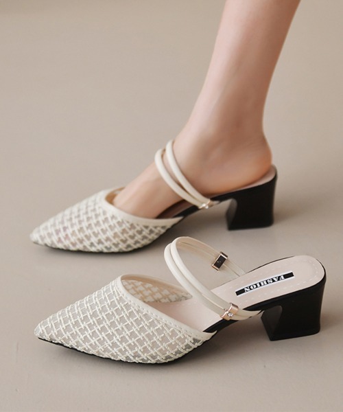 miniministore（ミニミニストア） パンプス ミュール パンプスサンダル