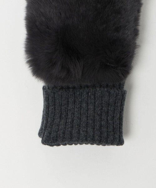 UNITED ARROWS（ユナイテッドアローズ） 手袋 レッキスラビットファー