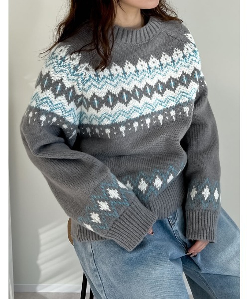 Re:EDIT（リエディ） ニット セーター 「2024-25 WINTER COLLECTION