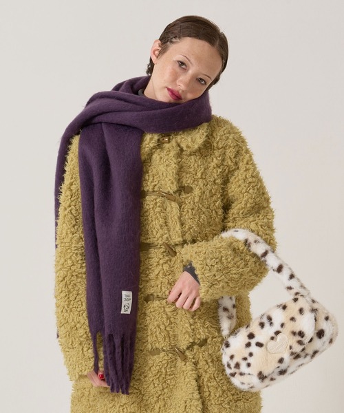 TINA：JOJUN（ティーナジョジュン） マフラー ストール モヘアライク