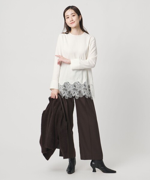 UNITED ARROWS（ユナイテッドアローズ） ブラウス シャツ バックサテン