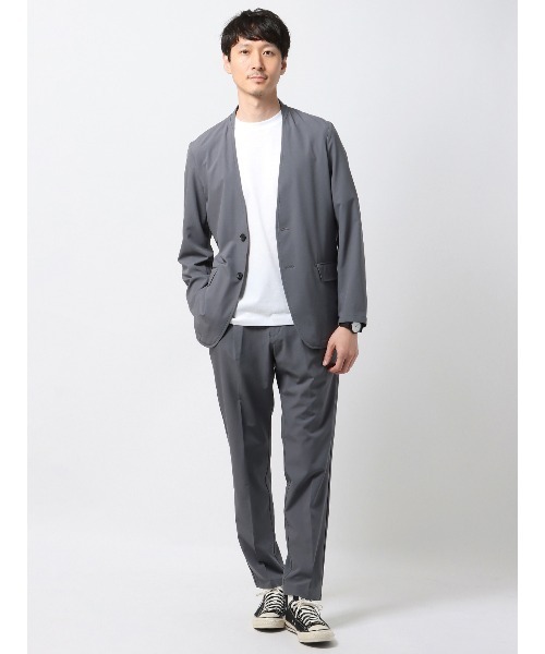 セットアップ WEB限定 PERFORMANCE SUIT「3点セット」ノーカラー