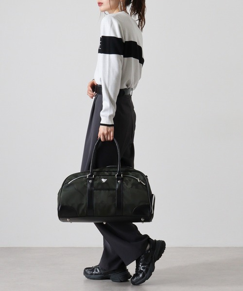 STELLA77GOLF ボストンバッグ カモフラ柄ボストンBAG メンズ