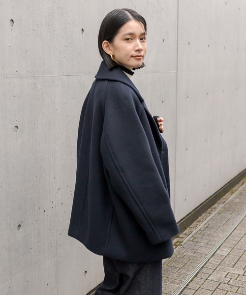 RIVE DROITE（リヴドロワ） コート ピーコート レディース ラグランP