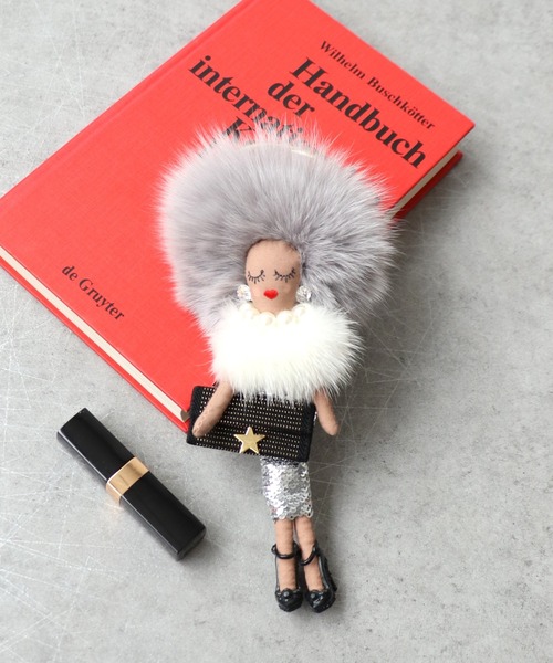 Three Four Time（スリーフォータイム） キーホルダー ドールチャーム