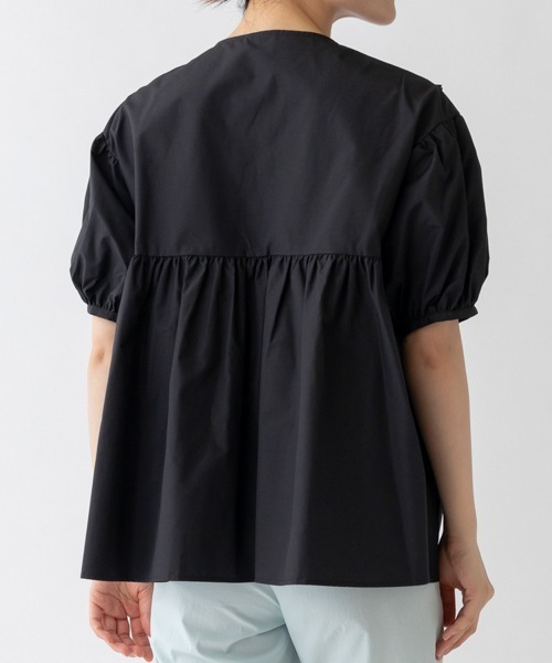 Sono（ソーノ） ブラウス シャツ 「SONO/ソーノ」ちびフリルブラウス