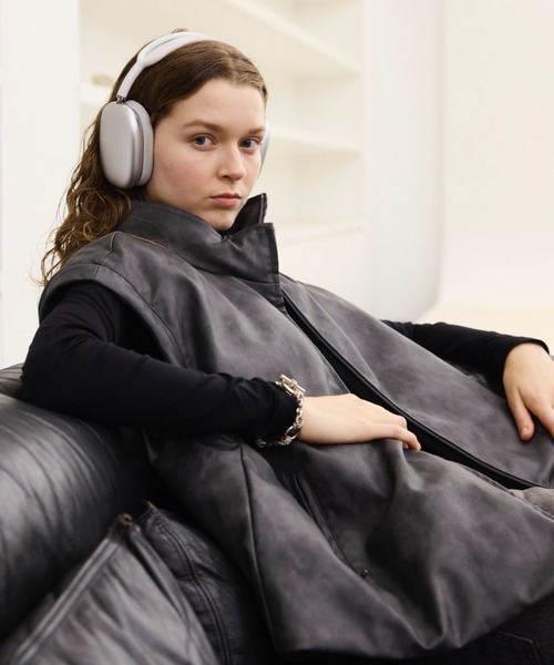 soerte ダウンジャケット ダウン 2way high neck down jacket / 2way