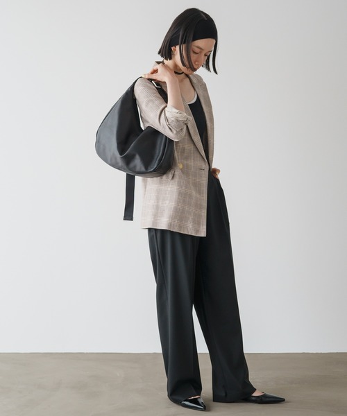 russet（ラシット） ショルダーバッグ バッグ ソフトレザーラウンド